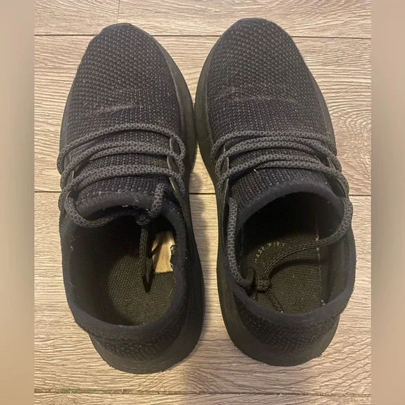 Vessi Black Everyday Knit Lace-Up Sneakers - Picture 3 of 7